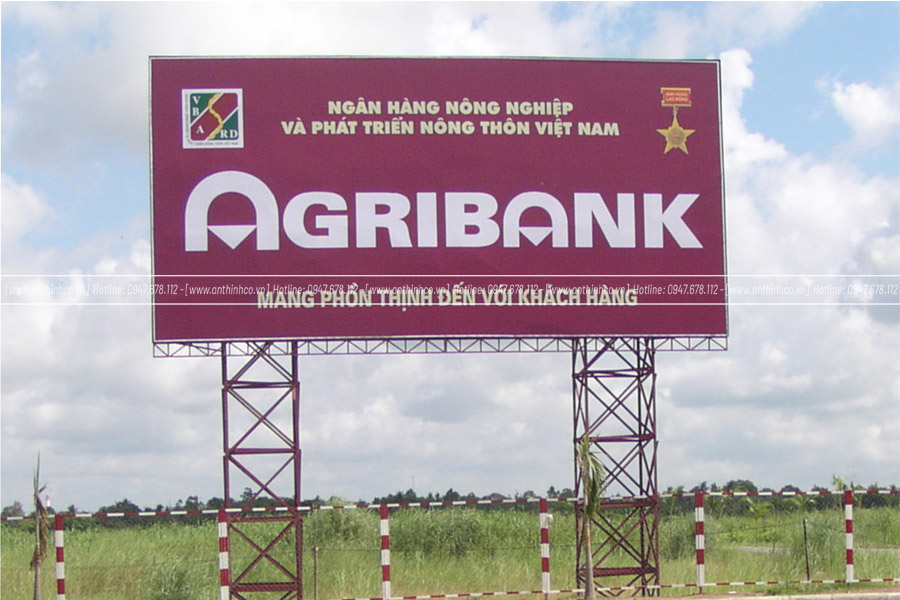 Thiết kế billboard cho ngân hàng Agribank