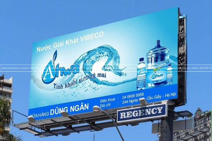 Billboard quảng cáo nước VIBECO